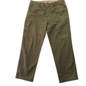 Legendary Outfitters Mens Flex Twill Pants 36x30 Stretch Canvas Utility Workwear